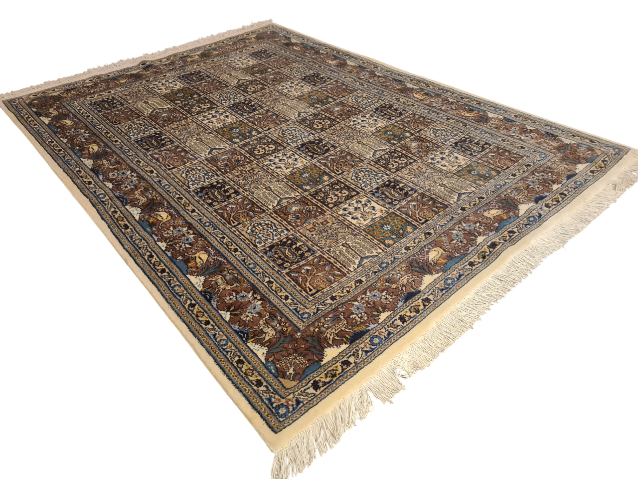 Perserteppich Orientteppich Handgeknüpfter Teppich Moud 205x155cm