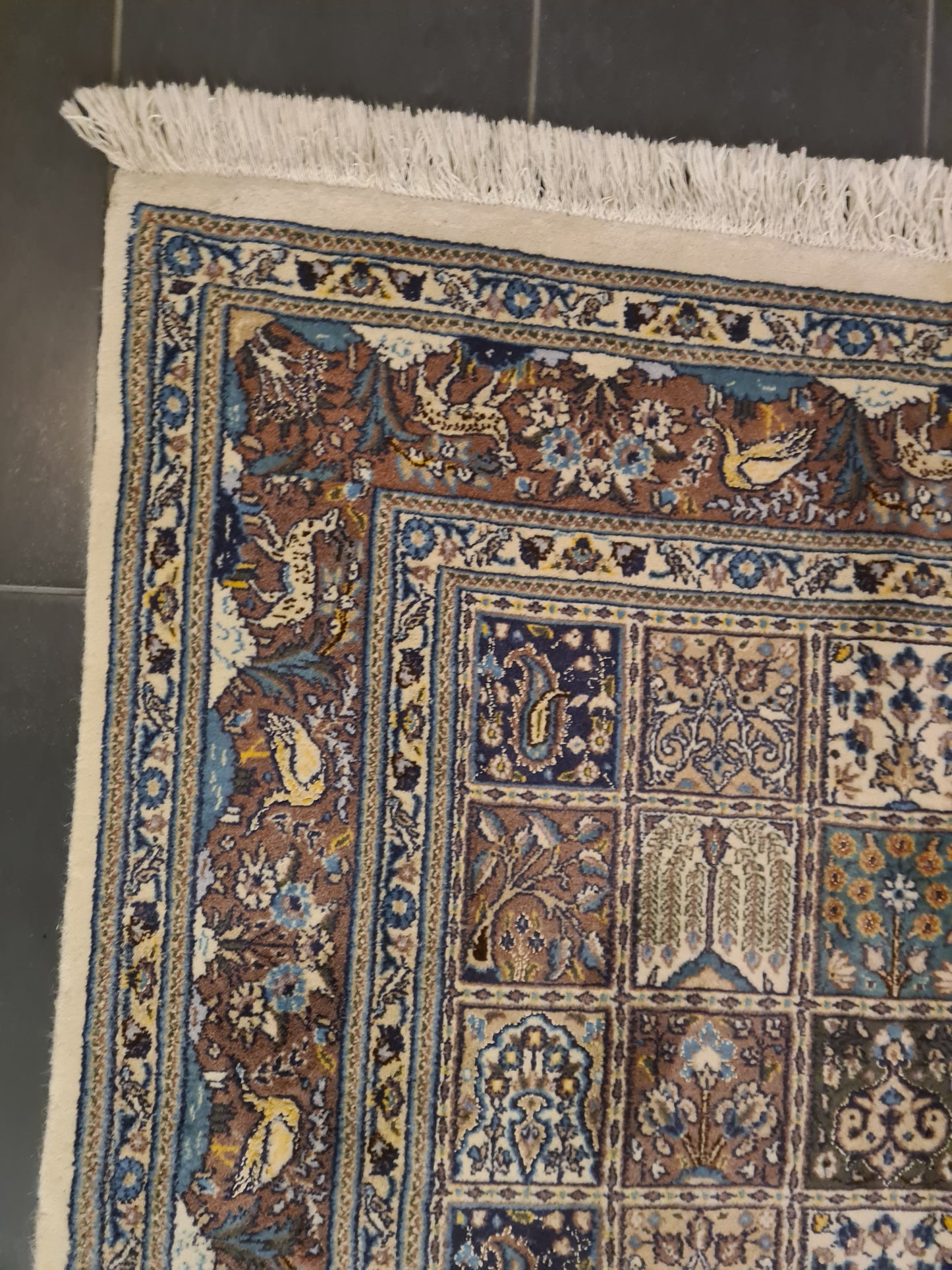 Perserteppich Orientteppich Handgeknüpfter Teppich Moud 205x155cm