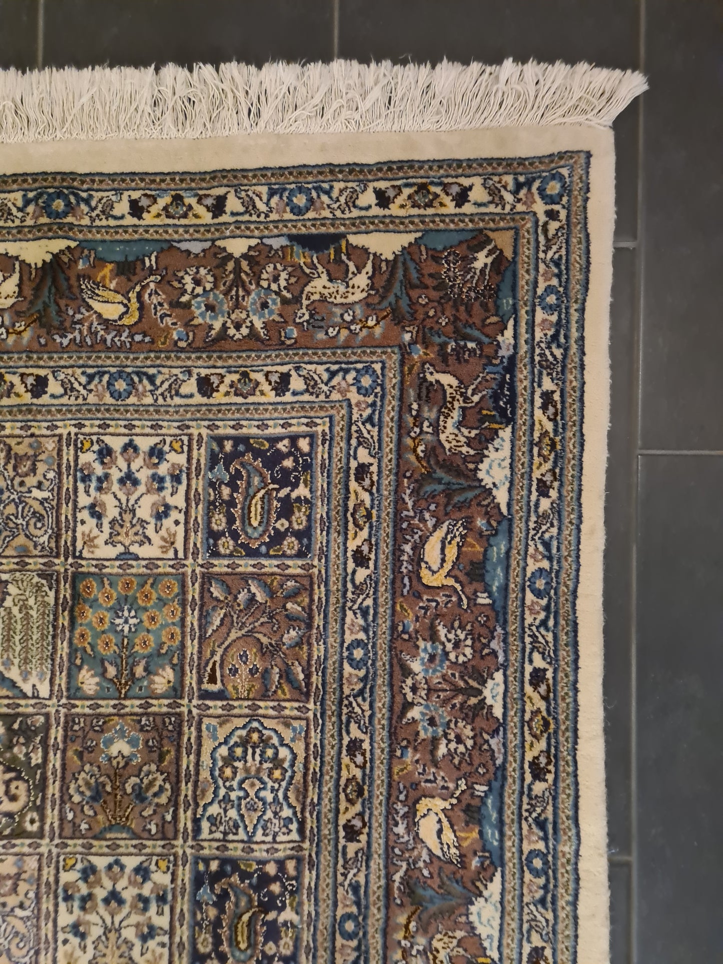 Perserteppich Orientteppich Handgeknüpfter Teppich Moud 205x155cm