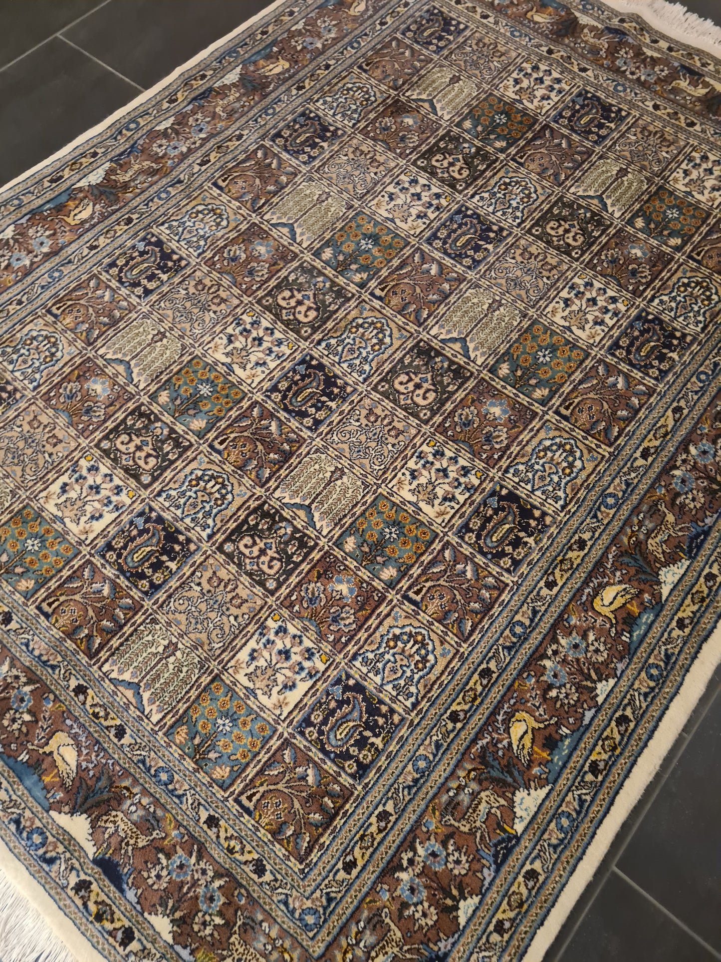 Perserteppich Orientteppich Handgeknüpfter Teppich Moud 205x155cm