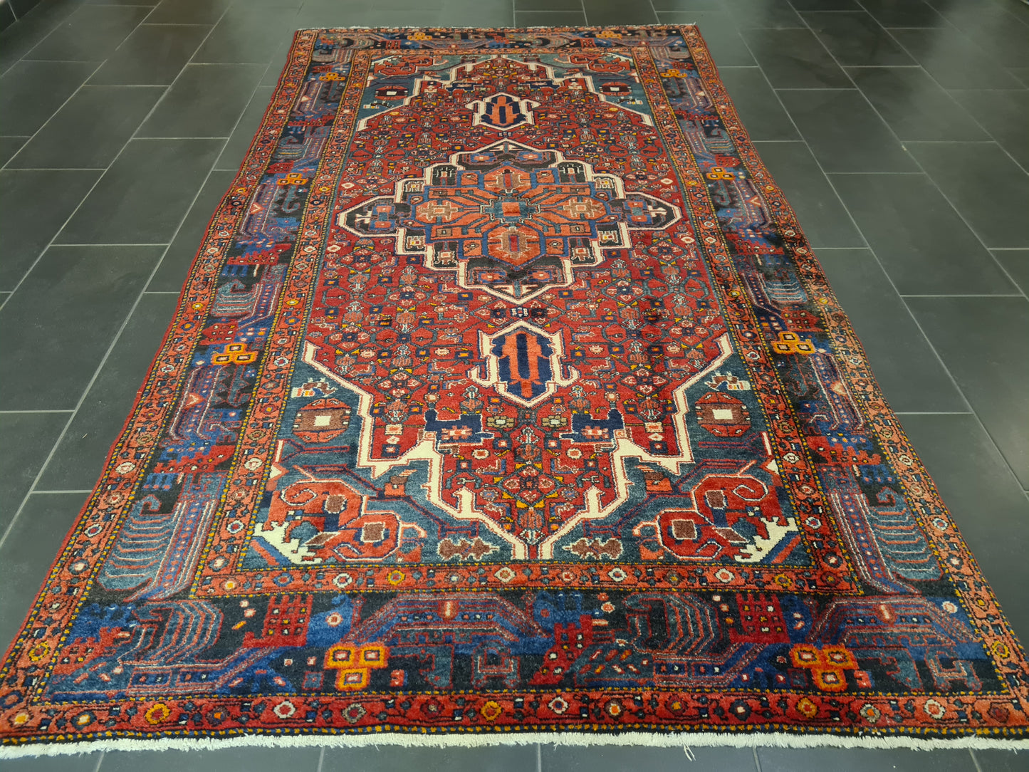 Perserteppich Orientteppich Handgeknüpfter Teppich Malaya 285x155cm