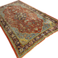 Perserteppich Orientteppich Handgeknüpfter Teppich Täbris 225x130cm