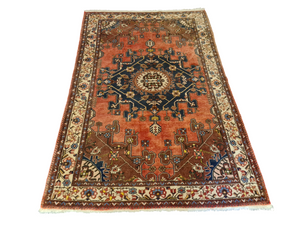 Perserteppich Orientteppich Handgeknüpfter Teppich Bachtiar 200x130cm