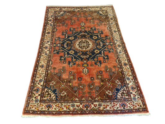 Perserteppich Orientteppich Handgeknüpfter Teppich Bachtiar 200x130cm