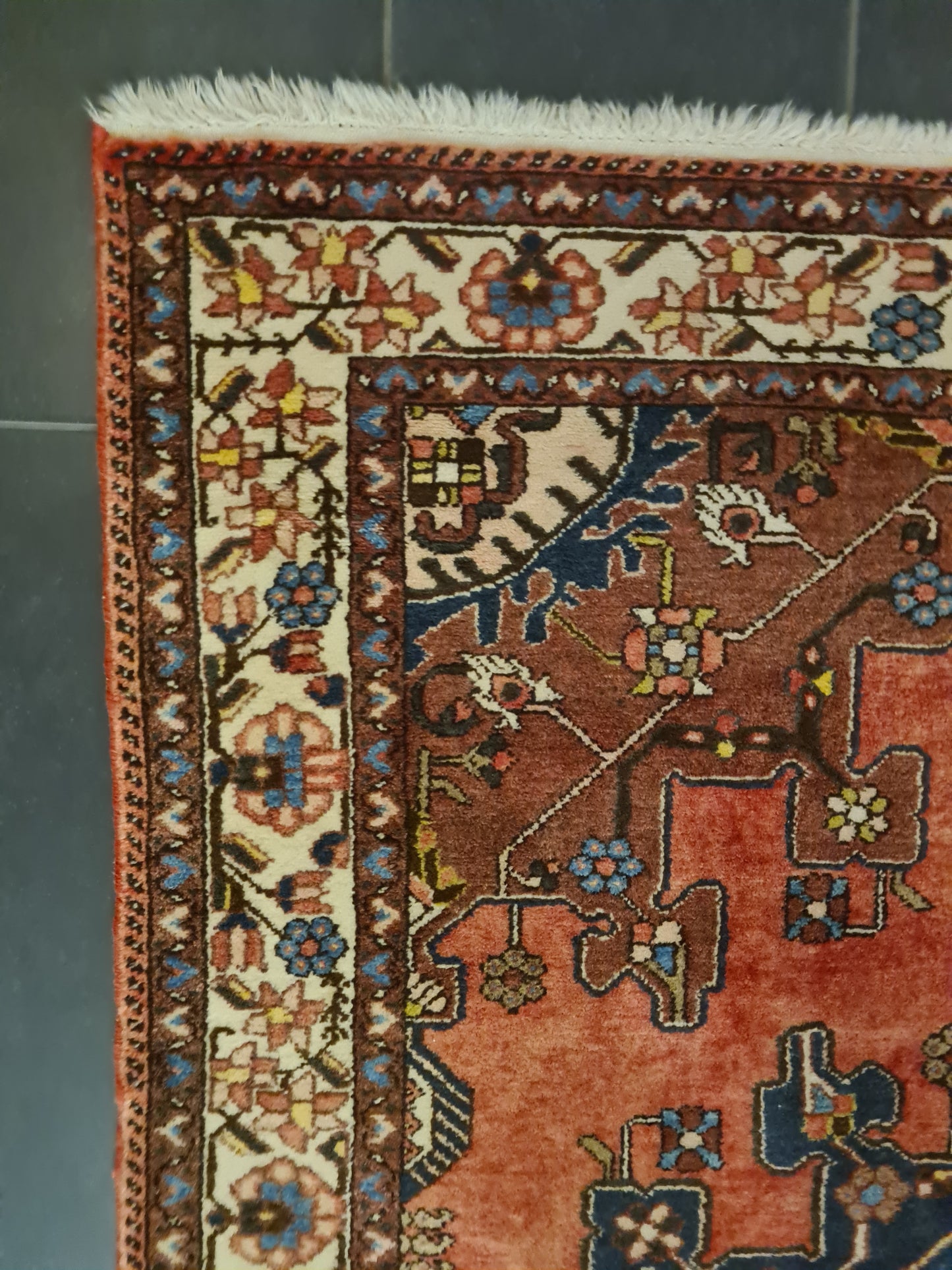 Perserteppich Orientteppich Handgeknüpfter Teppich Bachtiar 200x130cm