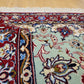 Isfahan Teppich Korkwolle Seide fein handgeknüpft