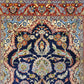 Isfahan Teppich Korkwolle Seide fein handgeknüpft 164x106 cm