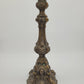 Paar Bronze Kerzenhalter Barock Stil Kerzenleuchter Kerzenständer