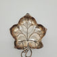 WMF versilberte Blattschale Schale Efeu Jugendstil Art Nouveau