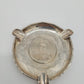 Chinesische Aschenbecher Sterling Silber 925er Drachenmotiv