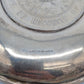 Chinesische Aschenbecher Sterling Silber 925er Drachenmotiv