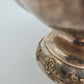 Schale Sterling Silber 925er Viktorianischer Stil mit Blütendekor
