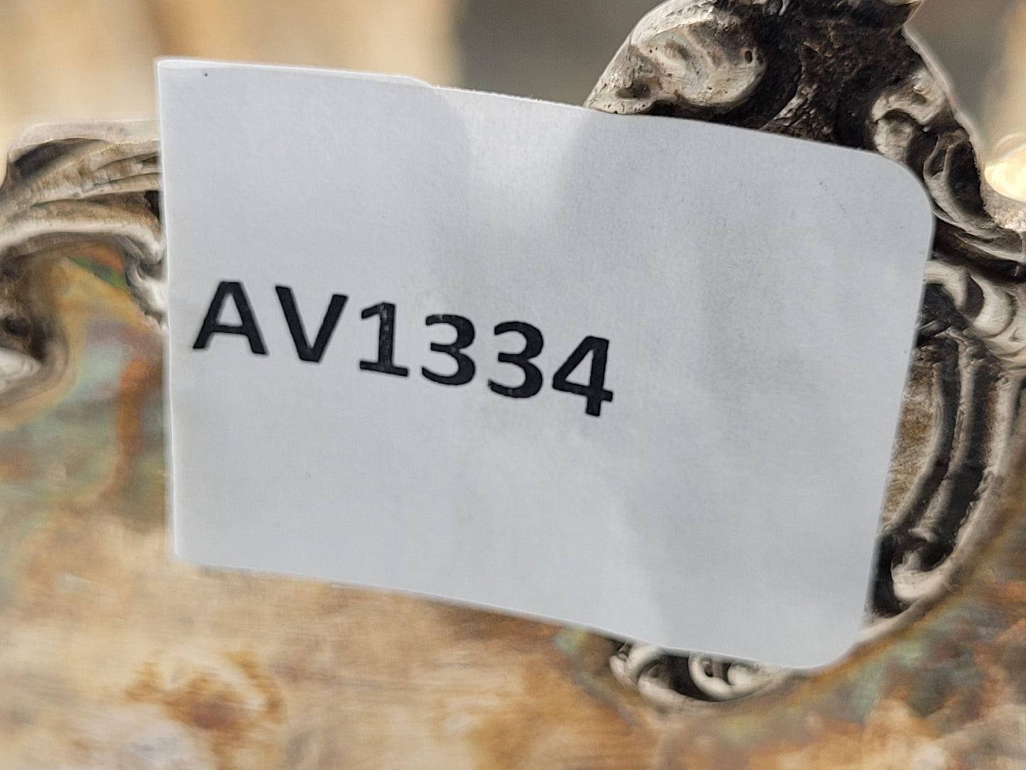 Schale Sterling Silber 925er Viktorianischer Stil mit Blütendekor