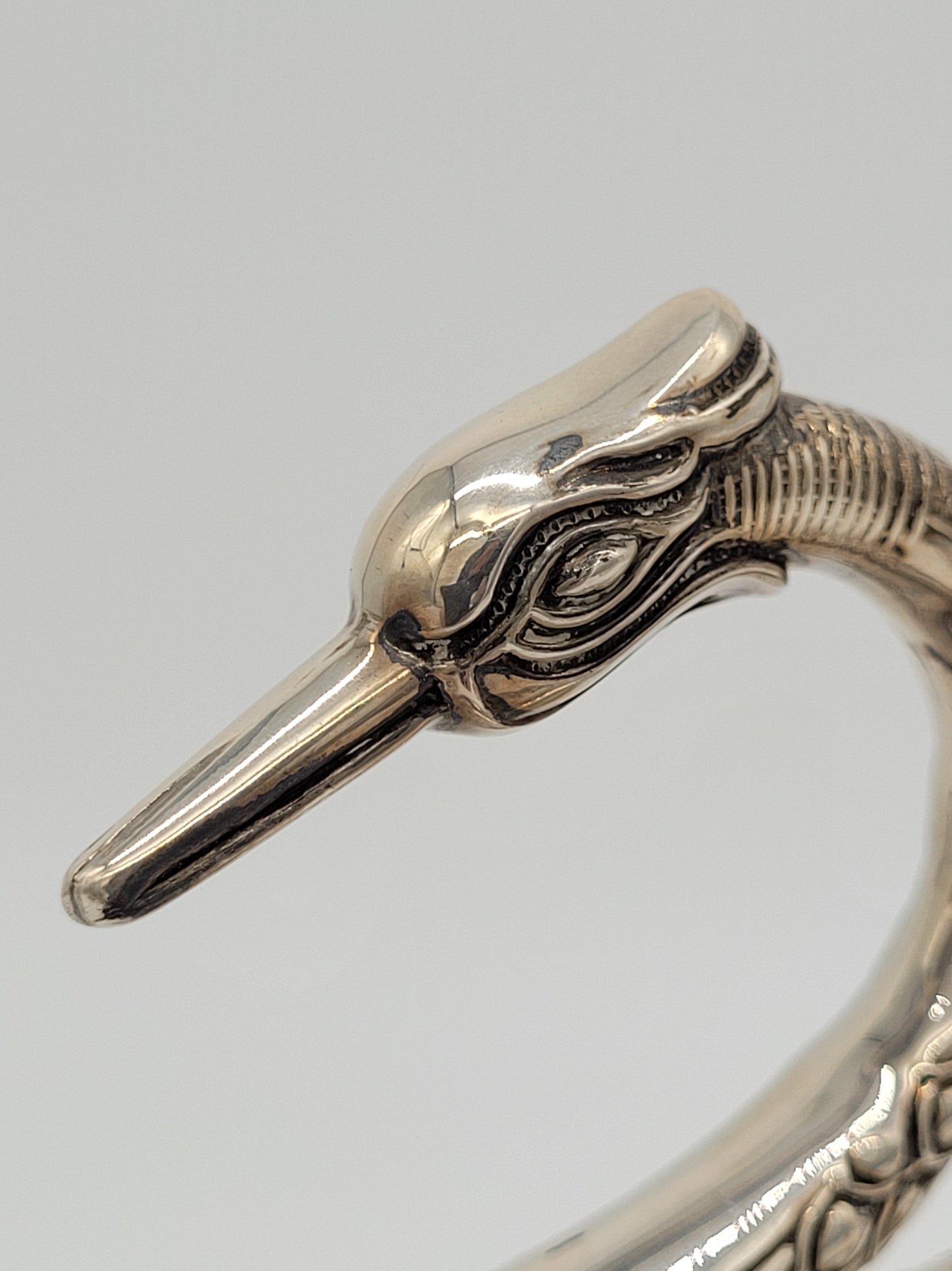 Paar 835er Silber Schwan Schalen Figuren ALBO Albert Bodemer