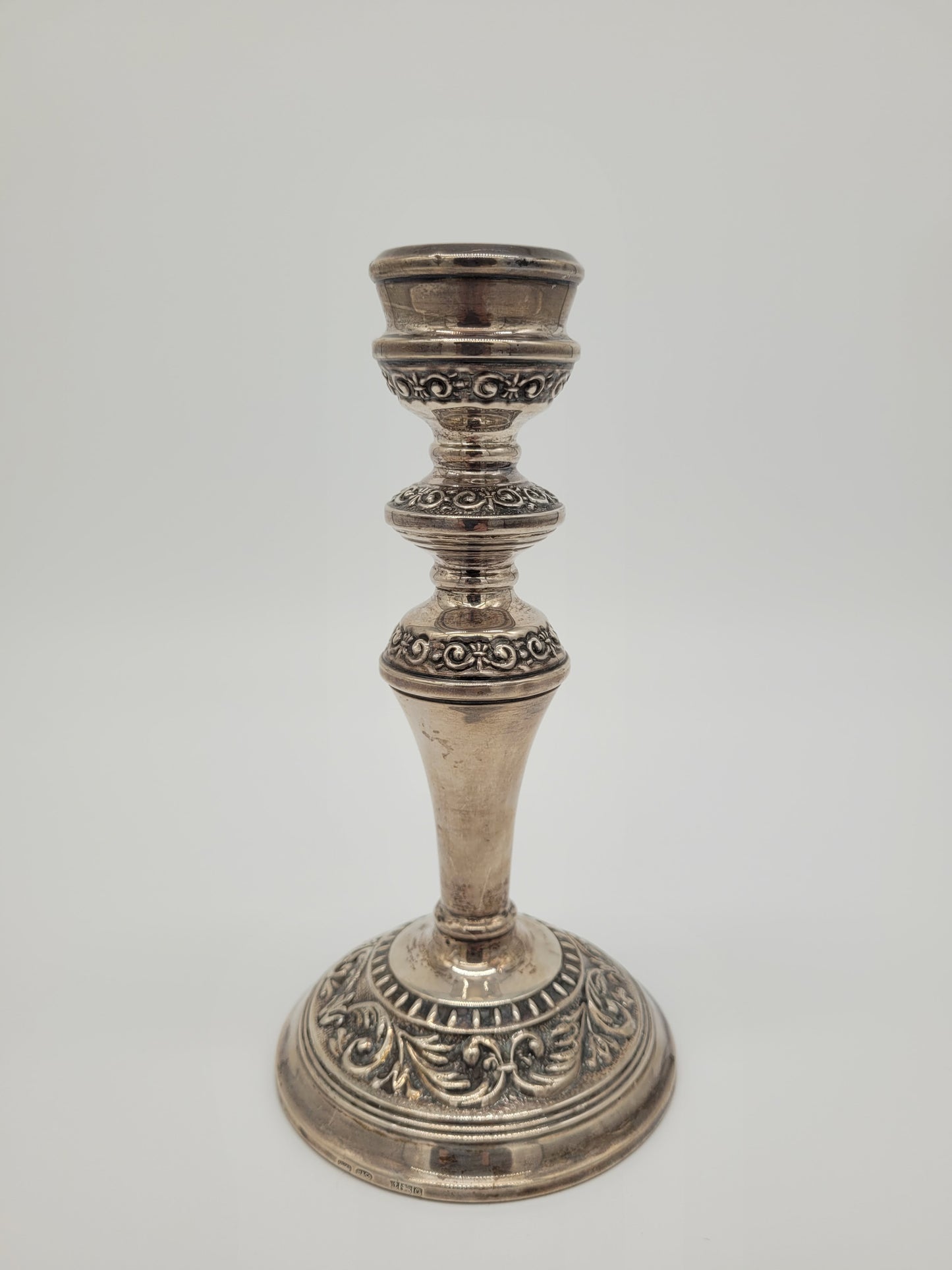 Kerzenständer Sterling Silber 925er Barker Brothers & Co. Meistermarke