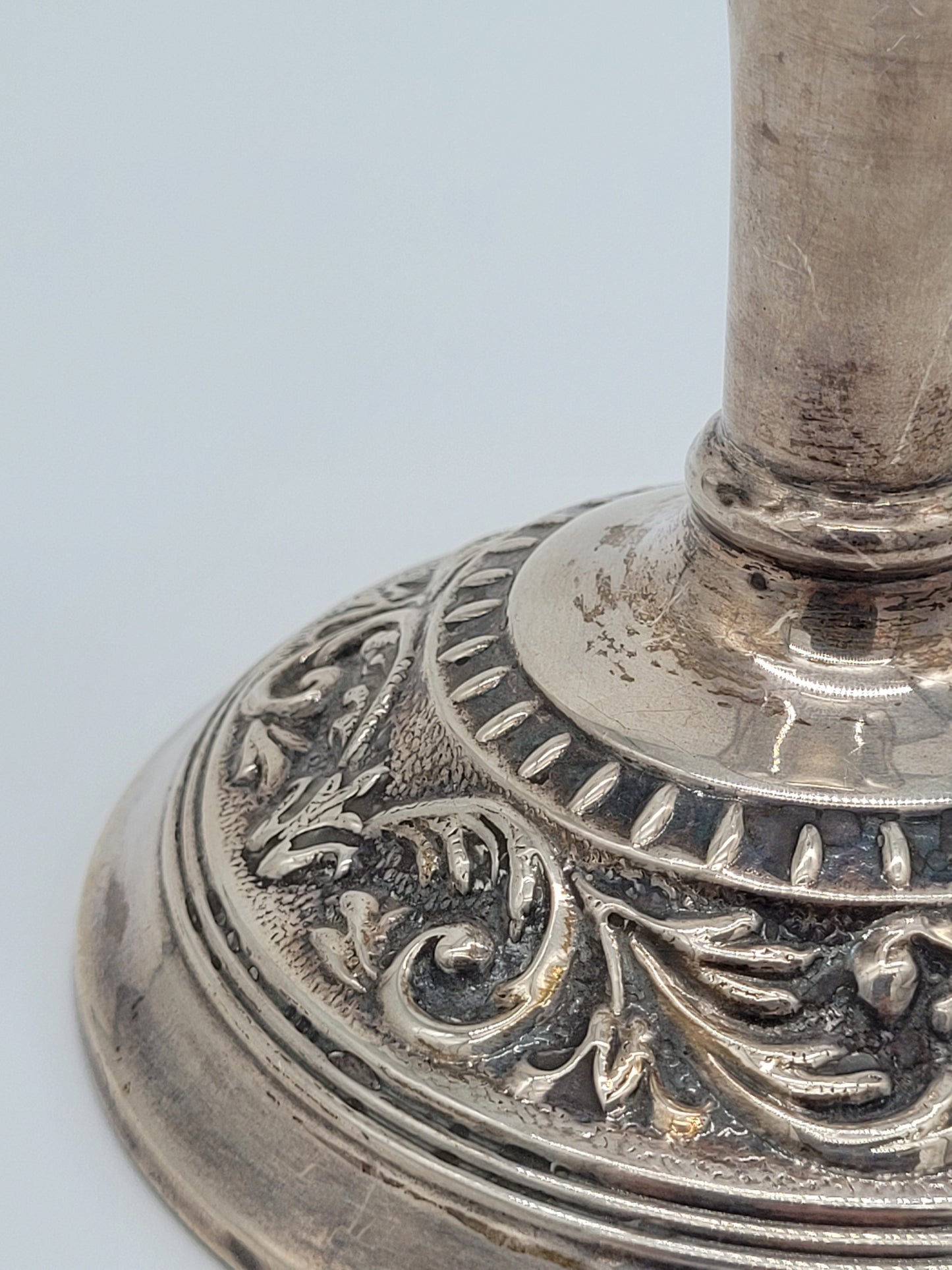 Kerzenständer Sterling Silber 925er Barker Brothers & Co. Meistermarke