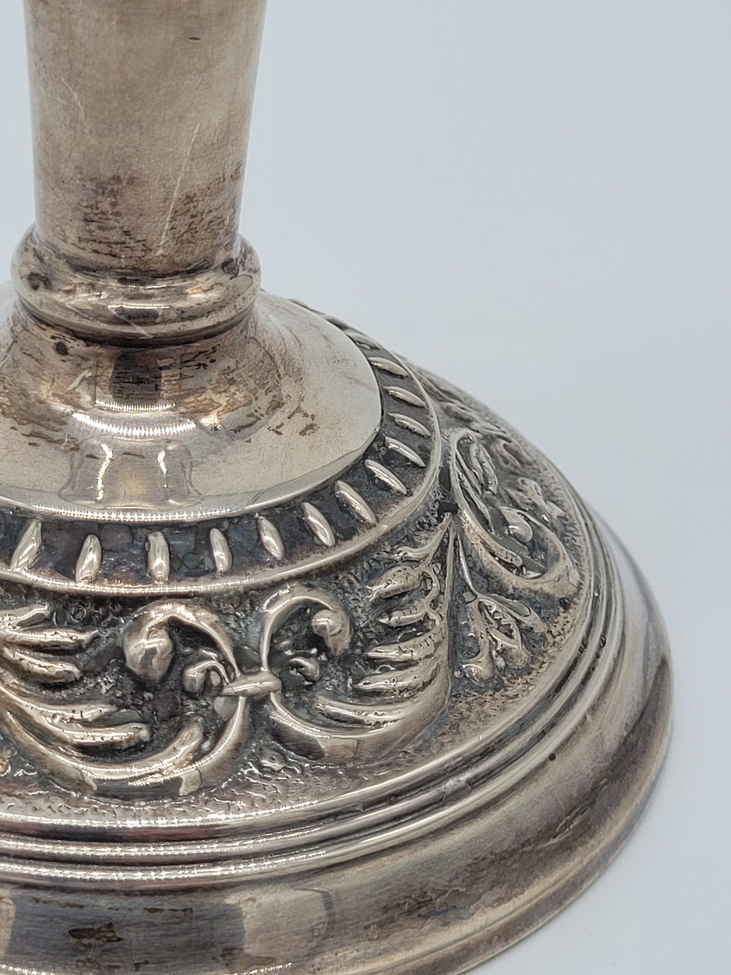 Kerzenständer Sterling Silber 925er Barker Brothers & Co. Meistermarke