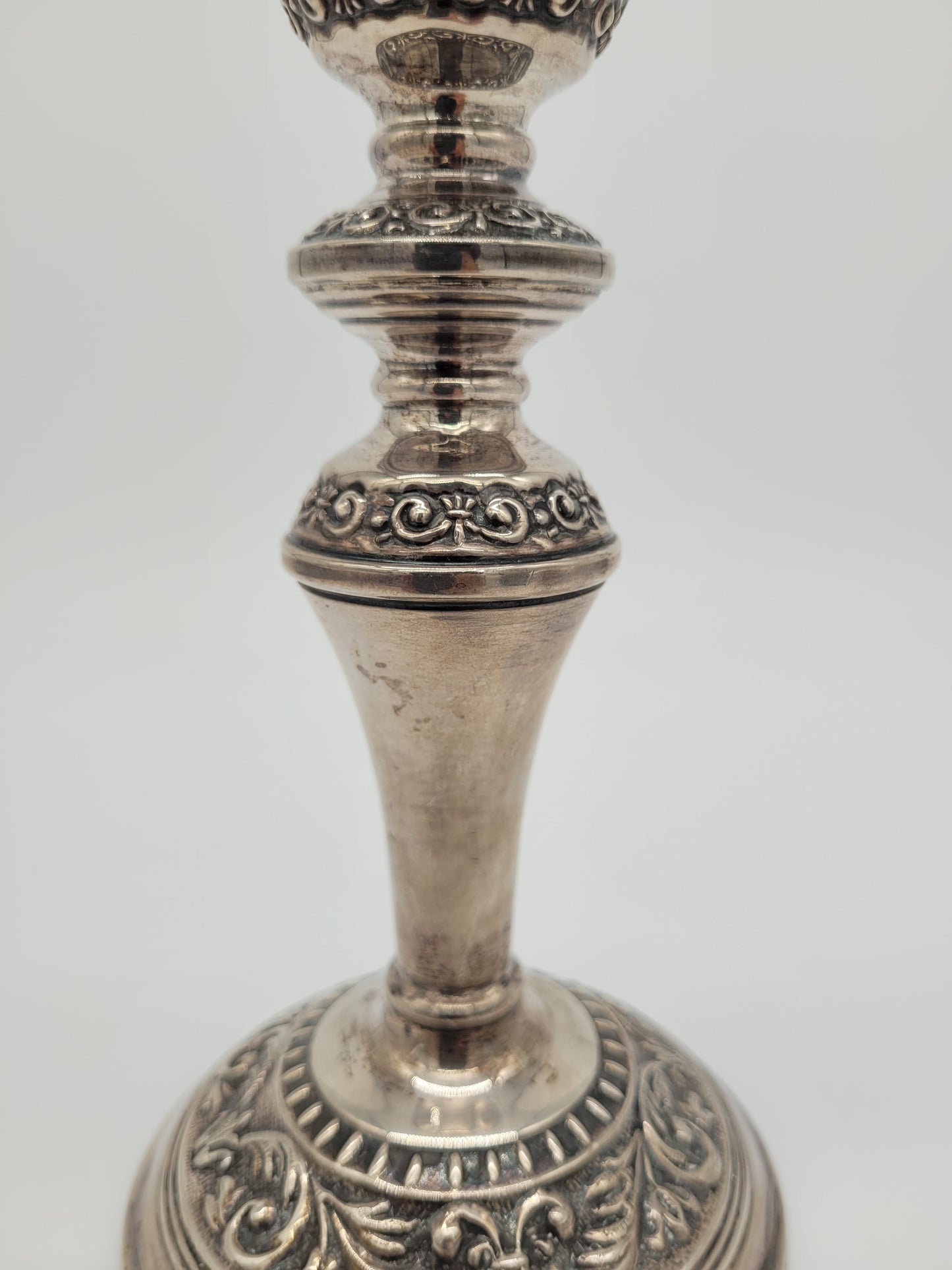 Kerzenständer Sterling Silber 925er Barker Brothers & Co. Meistermarke