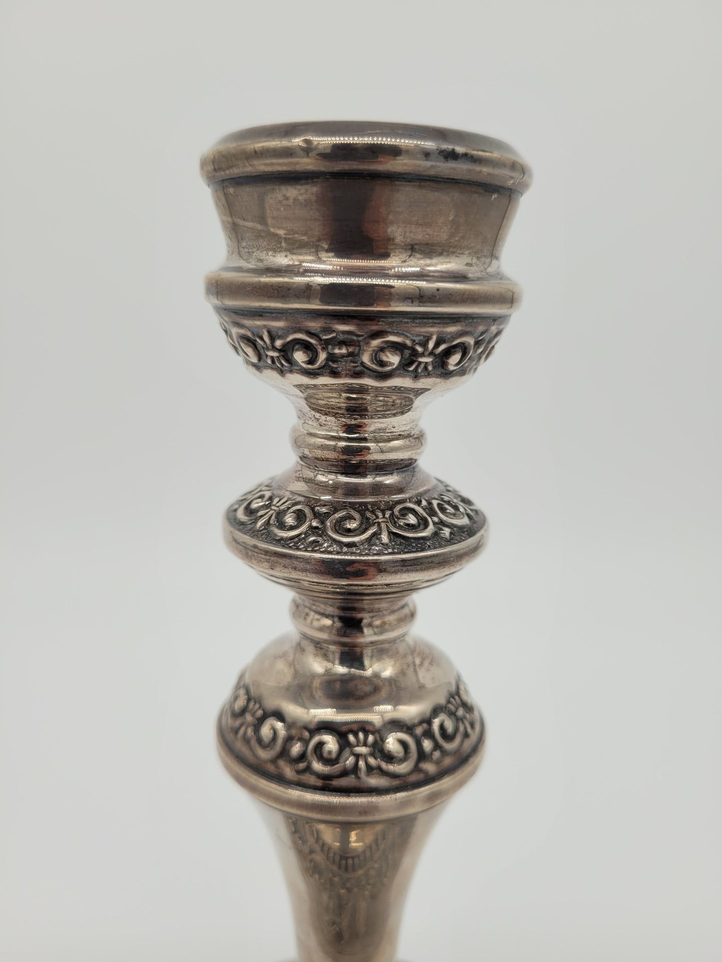 Kerzenständer Sterling Silber 925er Barker Brothers & Co. Meistermarke