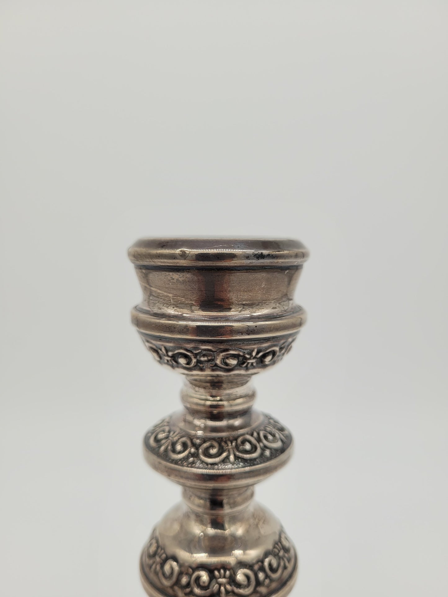 Kerzenständer Sterling Silber 925er Barker Brothers & Co. Meistermarke