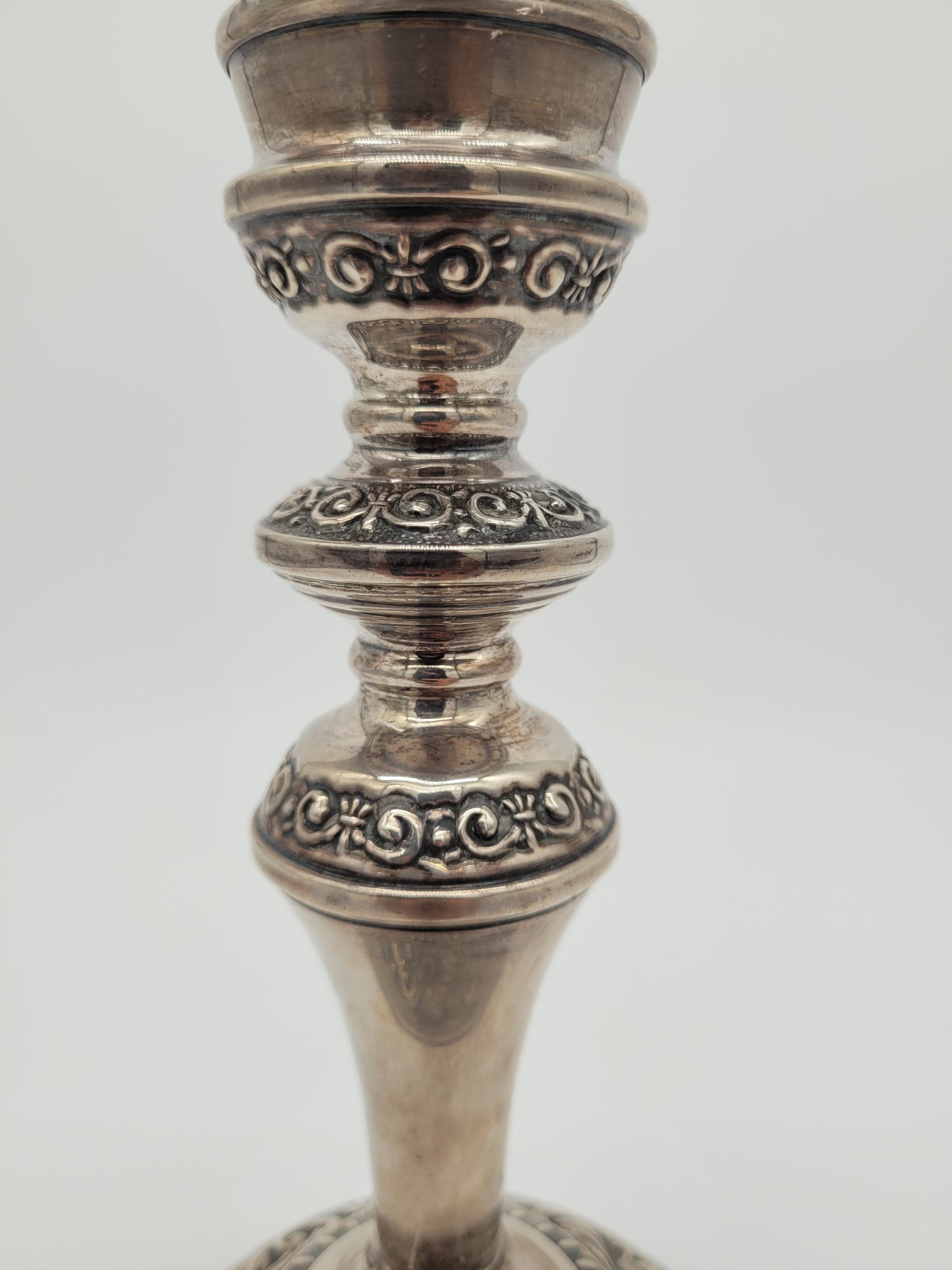 Kerzenständer Sterling Silber 925er Barker Brothers & Co. Meistermarke