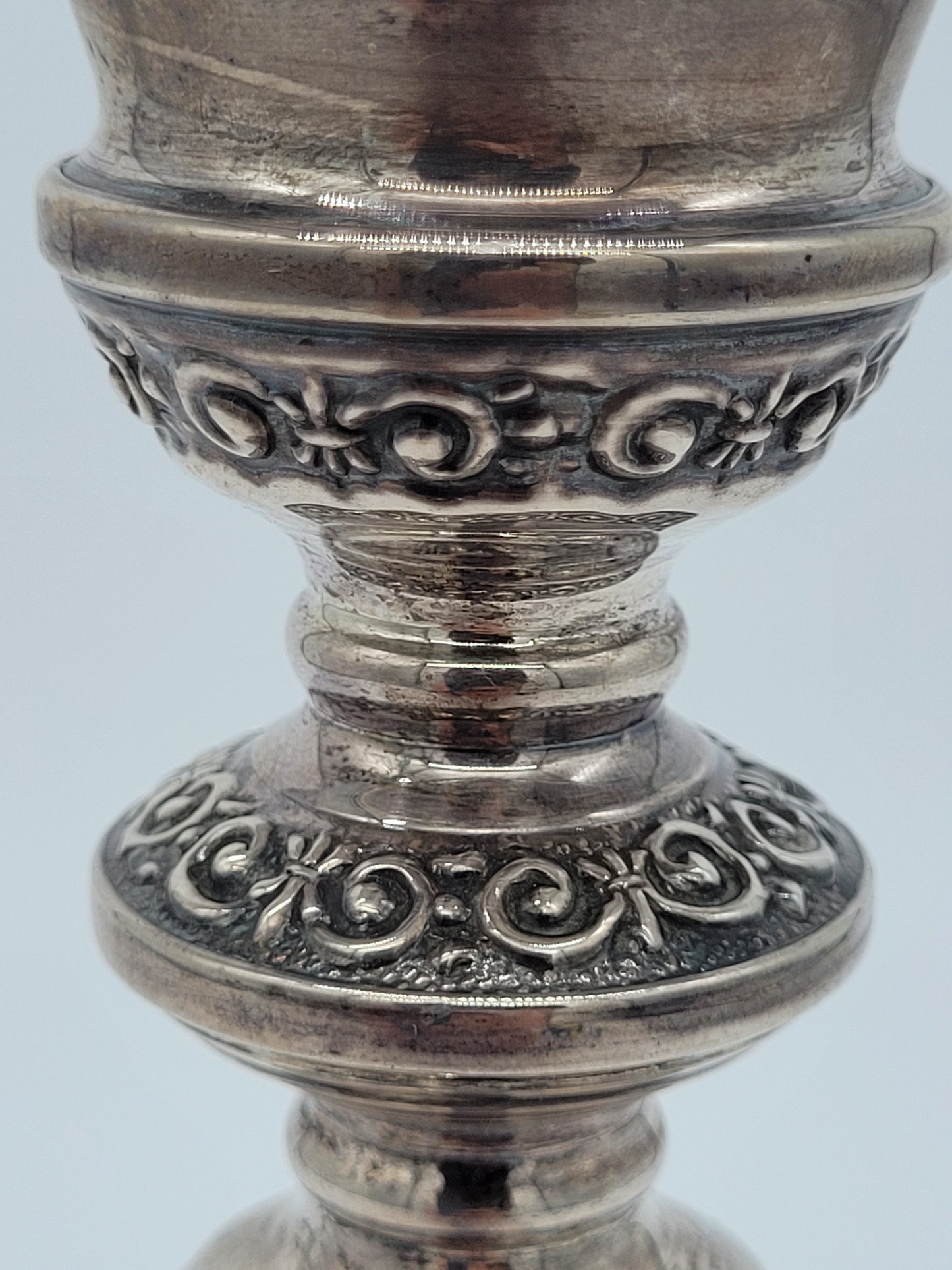 Kerzenständer Sterling Silber 925er Barker Brothers & Co. Meistermarke