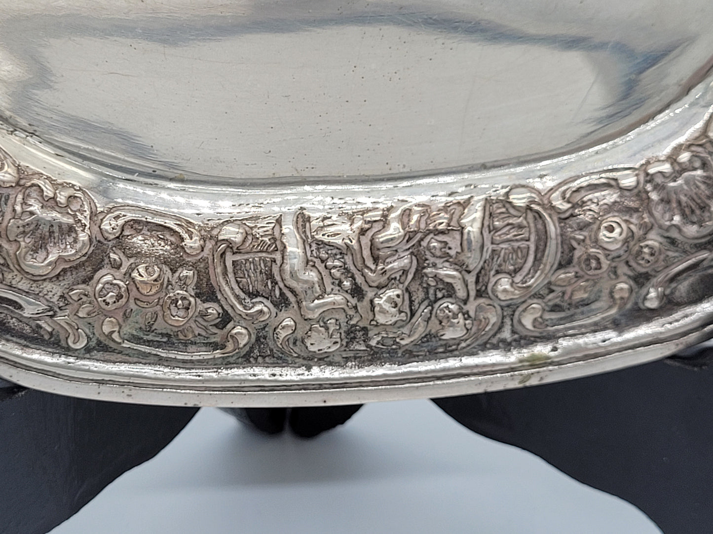 Tafel Service 800er Silber Deutsche Meistermarke Halbmond Krone