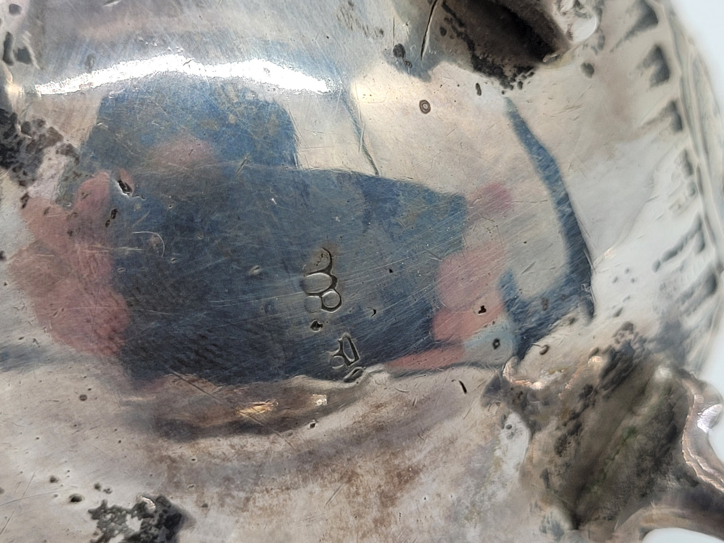 Tafel Service 800er Silber Deutsche Meistermarke Halbmond Krone