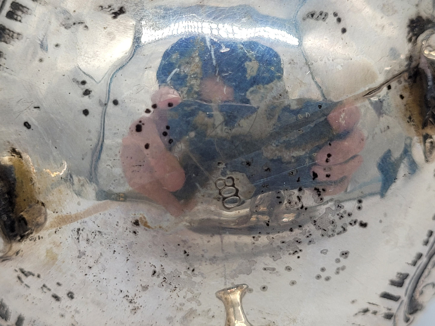 Tafel Service 800er Silber Deutsche Meistermarke Halbmond Krone