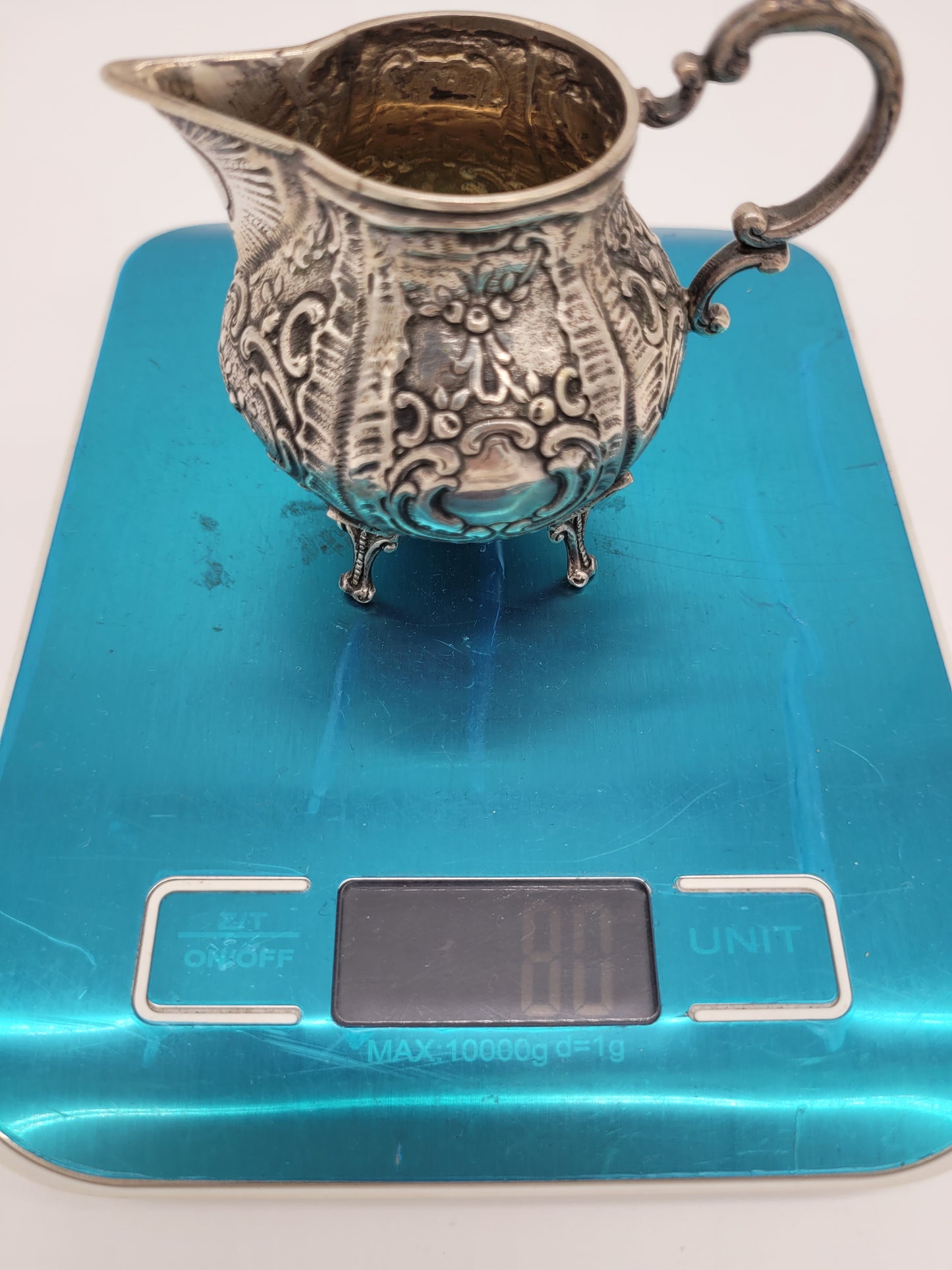 Tafel Service 800er Silber Deutsche Meistermarke Halbmond Krone