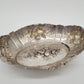 Versilberte Schale Obstschale mit Reliefdekor Obstdekor Dekorativ