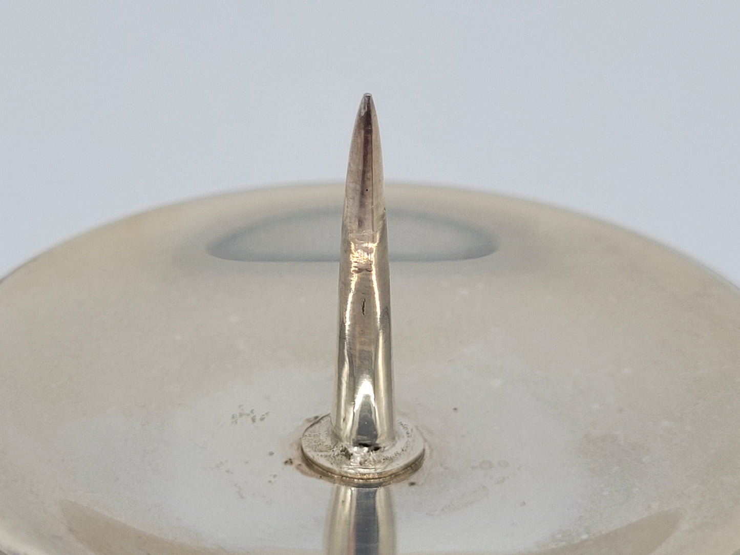 Paar Kerzenständer 835er Silber mit Floralem Design Handarbeit