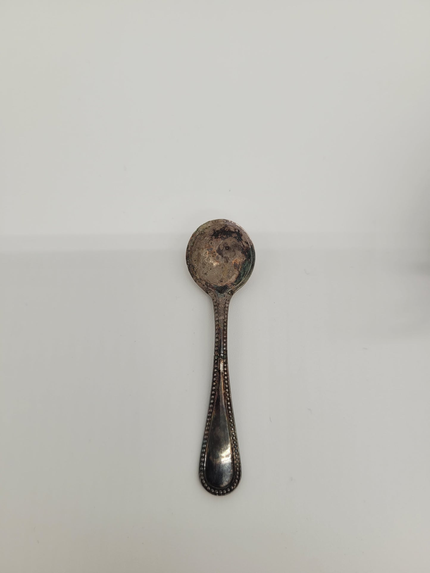 Paar Silber Schälchen 800er Silber mit Löffel Deutsche Meistermarke