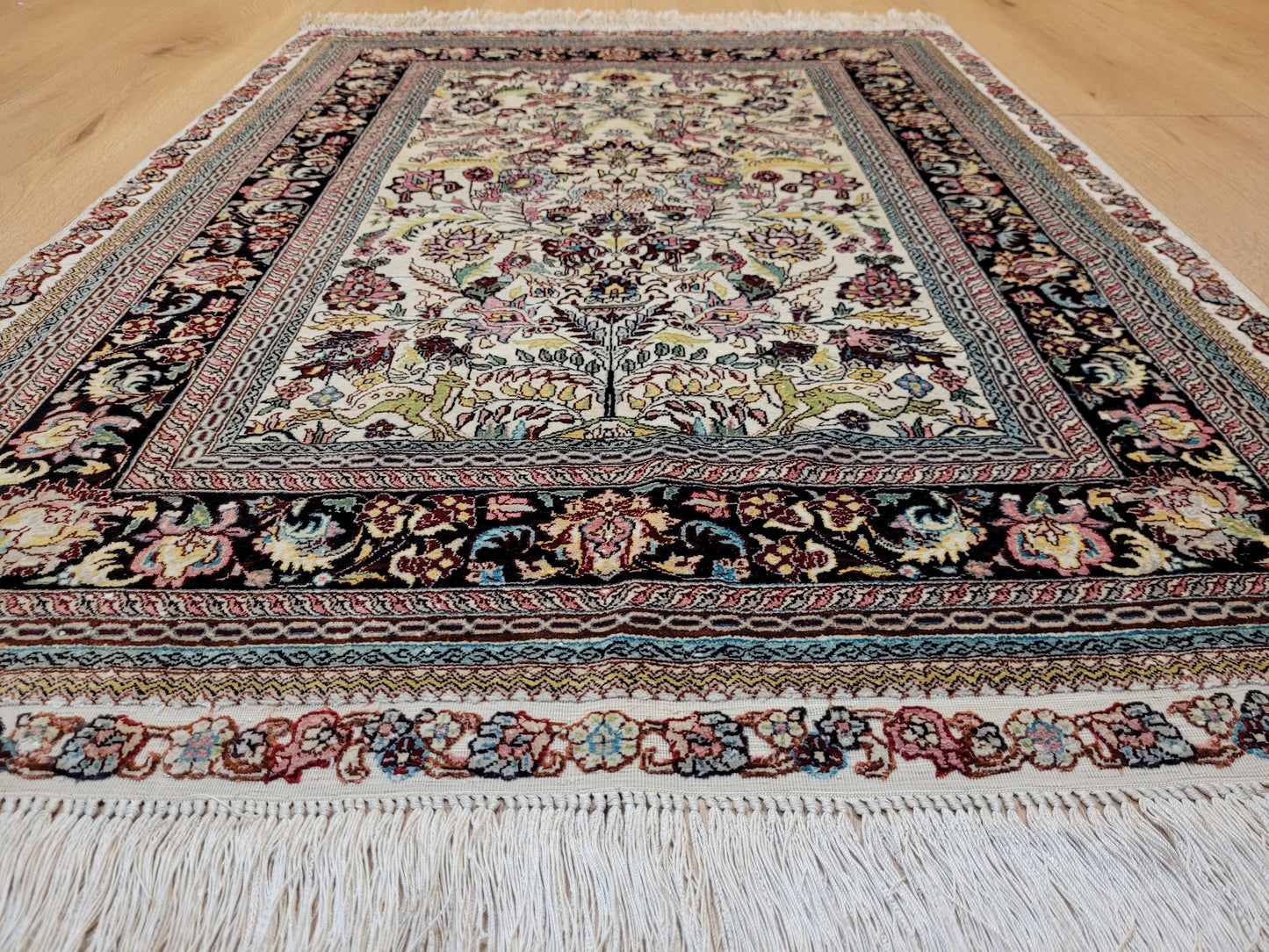 Hereke Teppich Seide auf Seide fein