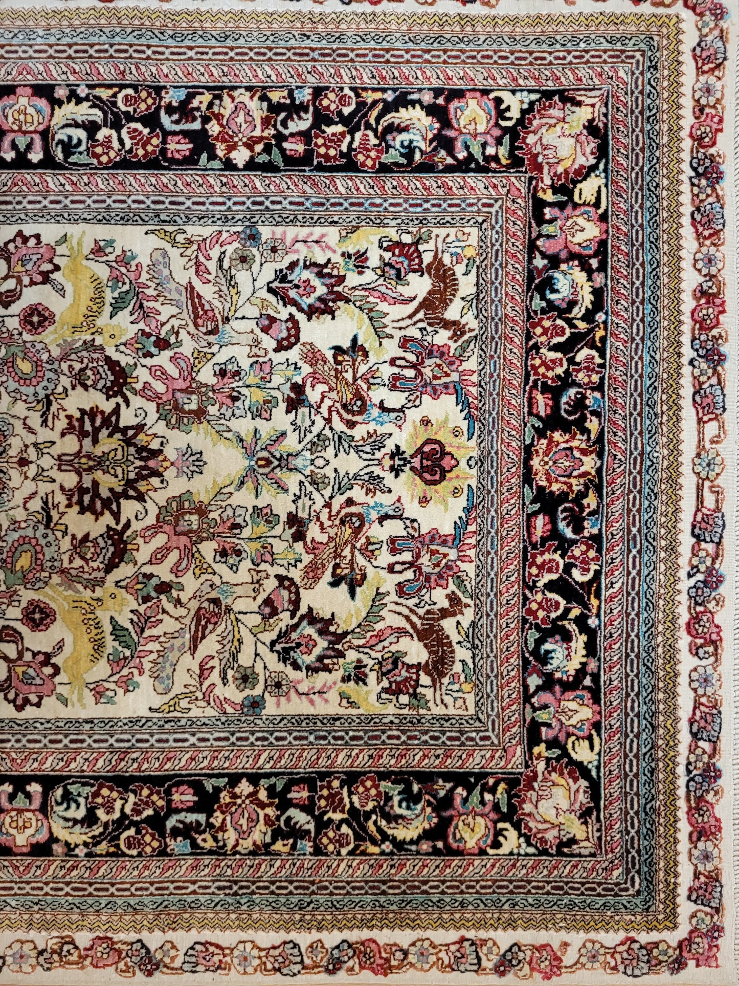 Hereke Teppich Seide auf Seide fein