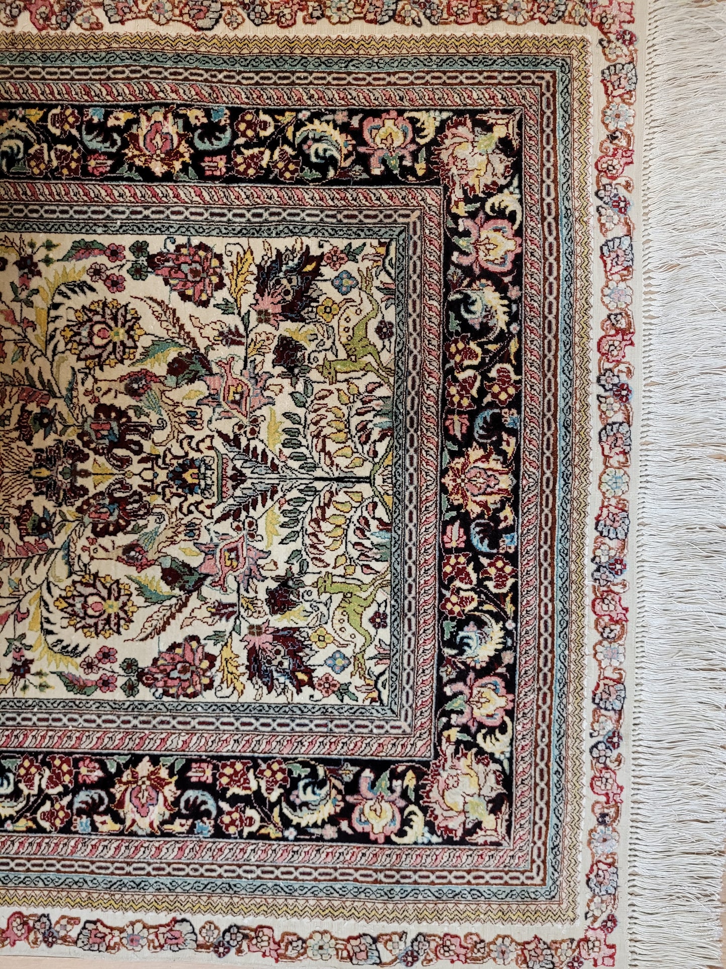 Hereke Teppich Seide auf Seide fein