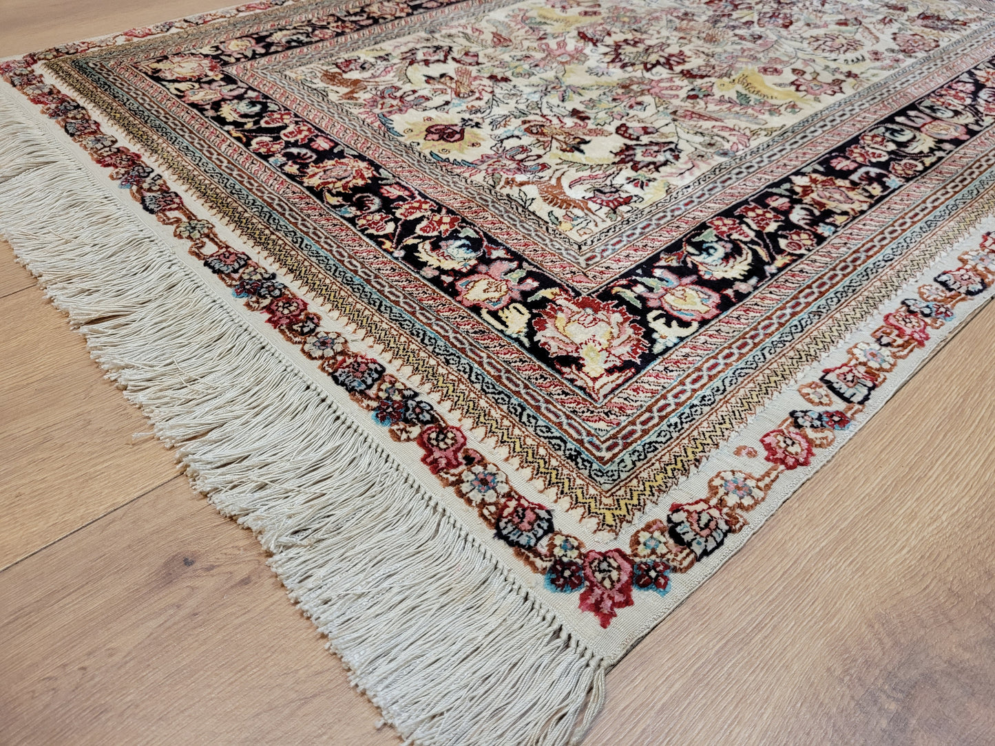 Hereke Teppich Seide auf Seide fein