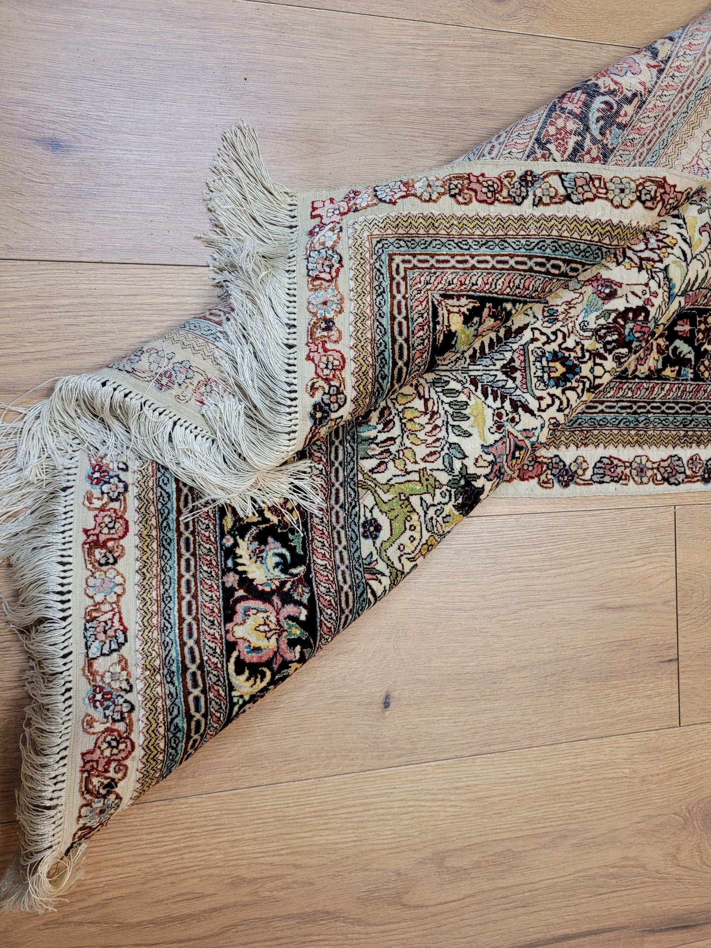 Hereke Teppich Seide auf Seide fein