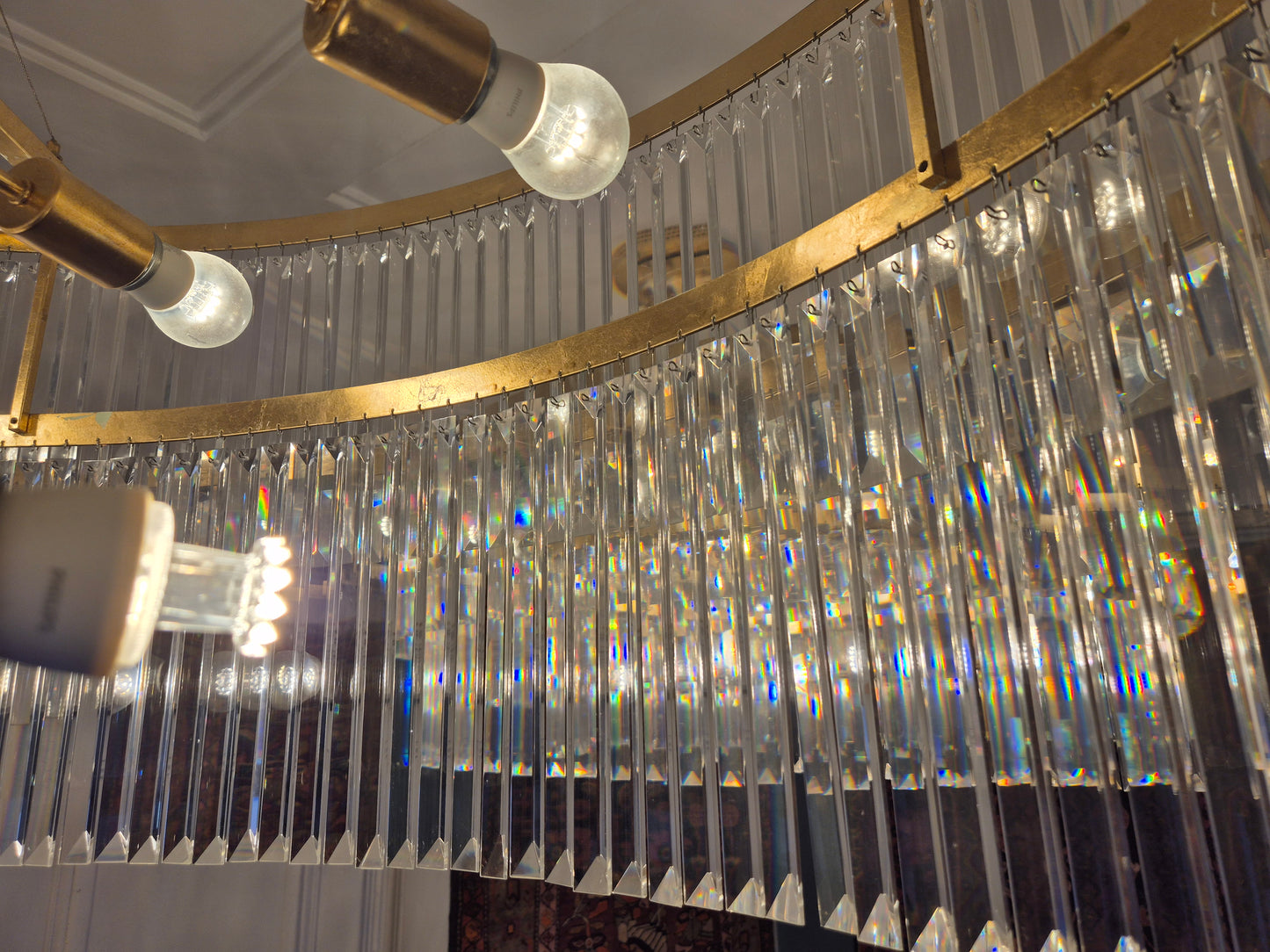 Kristall Kronleuchter Breidenbacher Hof Düsseldorf 105x140cm