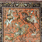 Ghom Seidenteppich Naturseide Jagdmotiv feine Handknüpfung