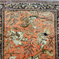 Ghom Seidenteppich Naturseide Jagdmotiv feine Handknüpfung