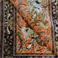 Ghom Seidenteppich Naturseide Jagdmotiv feine Handknüpfung