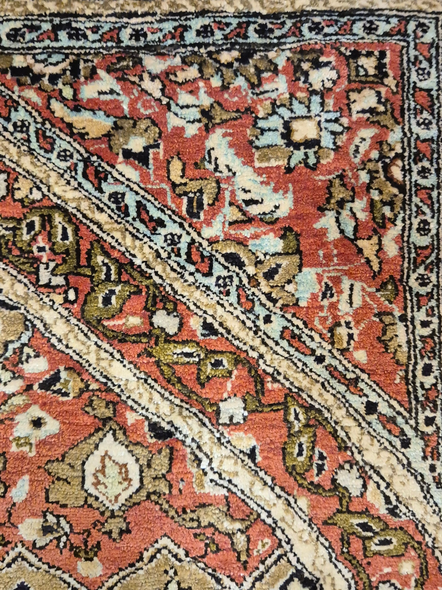 Ghom Seidenteppich feine Knüpfung Gebetsteppich