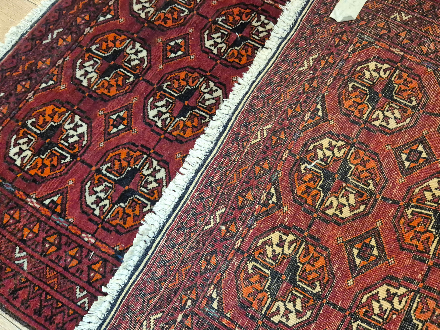 Yomut Teppich Wolle traditionelles Gül-Muster