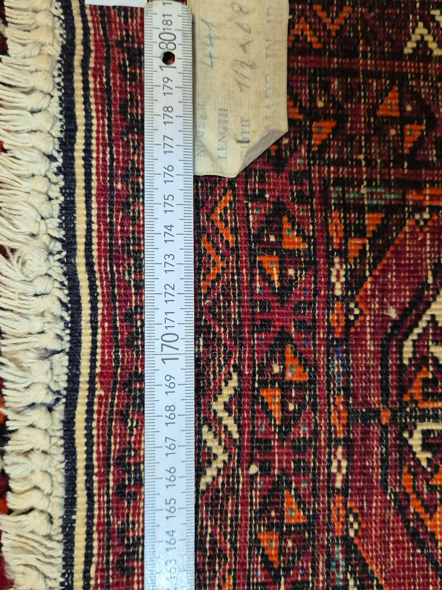 Yomut Teppich Wolle traditionelles Gül-Muster