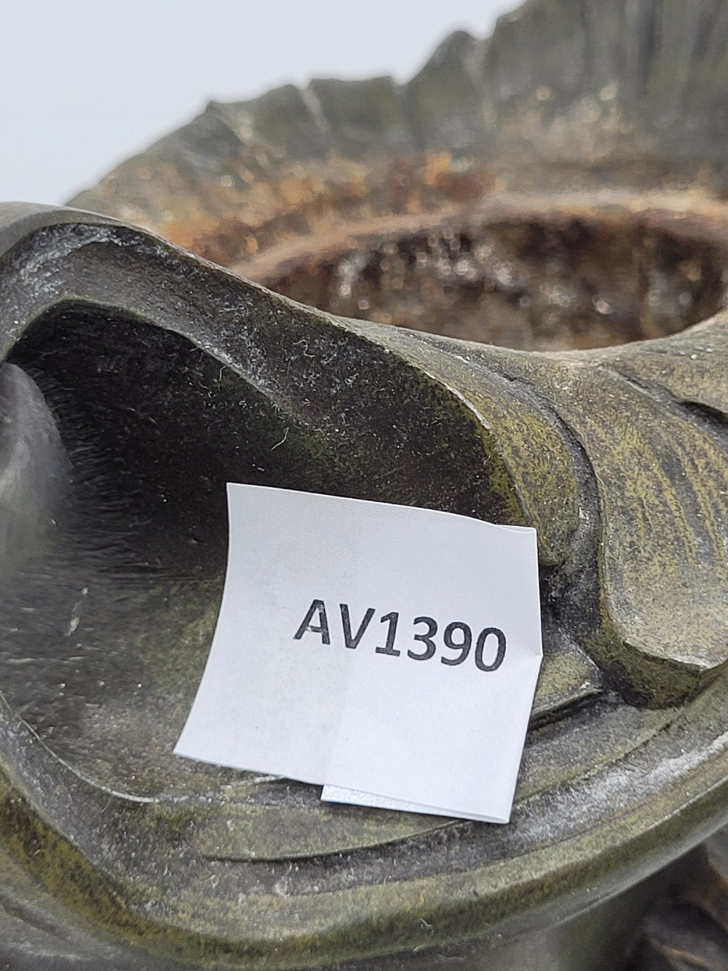 Paar Bronze Vasen Blumenvasen im Jugendstil Art Nouveau Frauenmotive