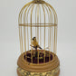 Singvogelautomat Spieluhr Griesbaum Singender Vogel im Käfig Vintage