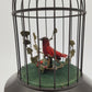 Singvogelautomat Spieluhr Griesbaum Singender Vogel im Käfig Vintage