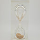Sanduhr im Acrylblock Vintage Design Mid-Century Retro