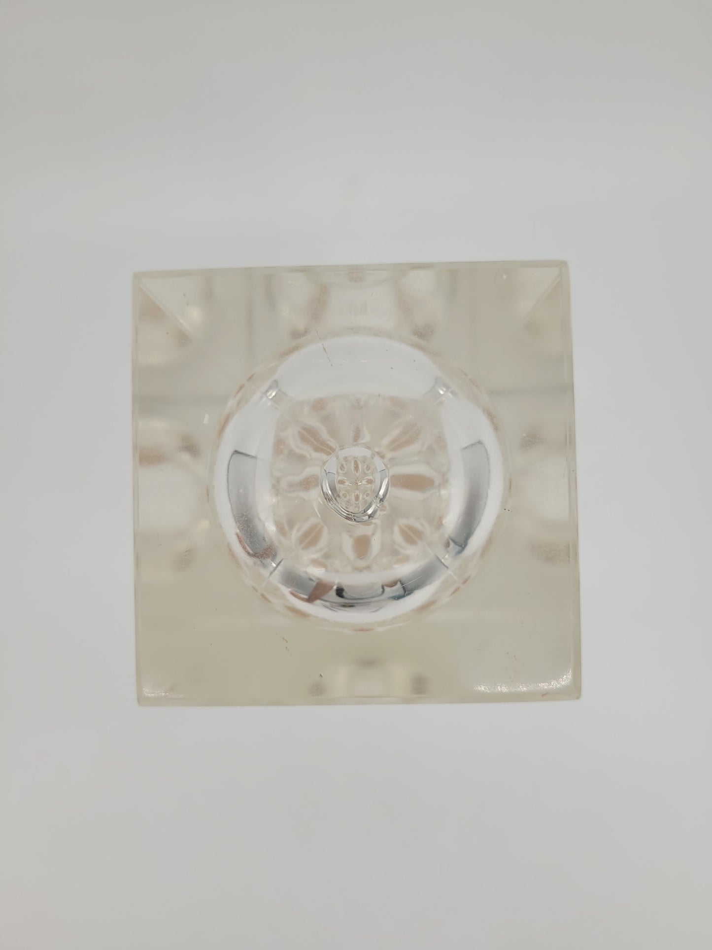 Sanduhr im Acrylblock Vintage Design Mid-Century Retro